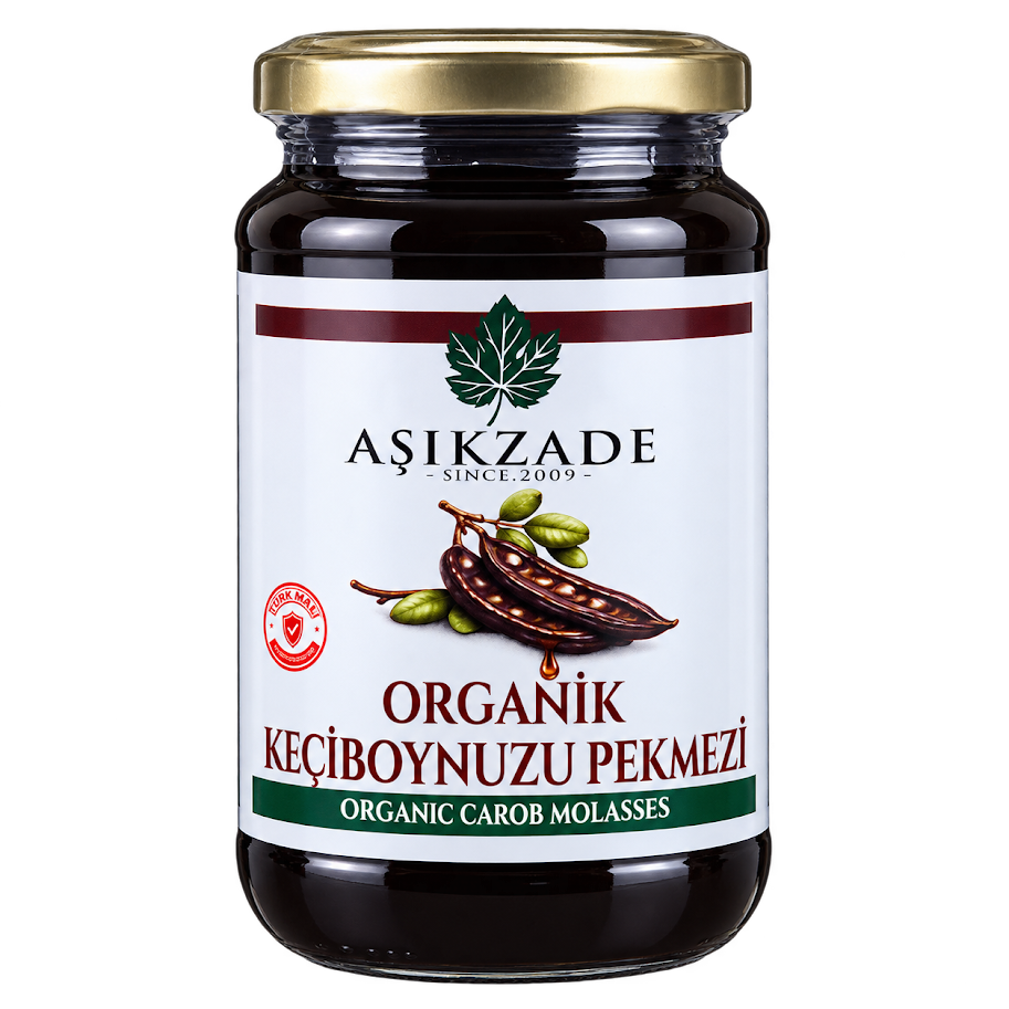 Aşıkzade Organik Harnup(keçiboynuzu) Pekmezi 370ml 460g
