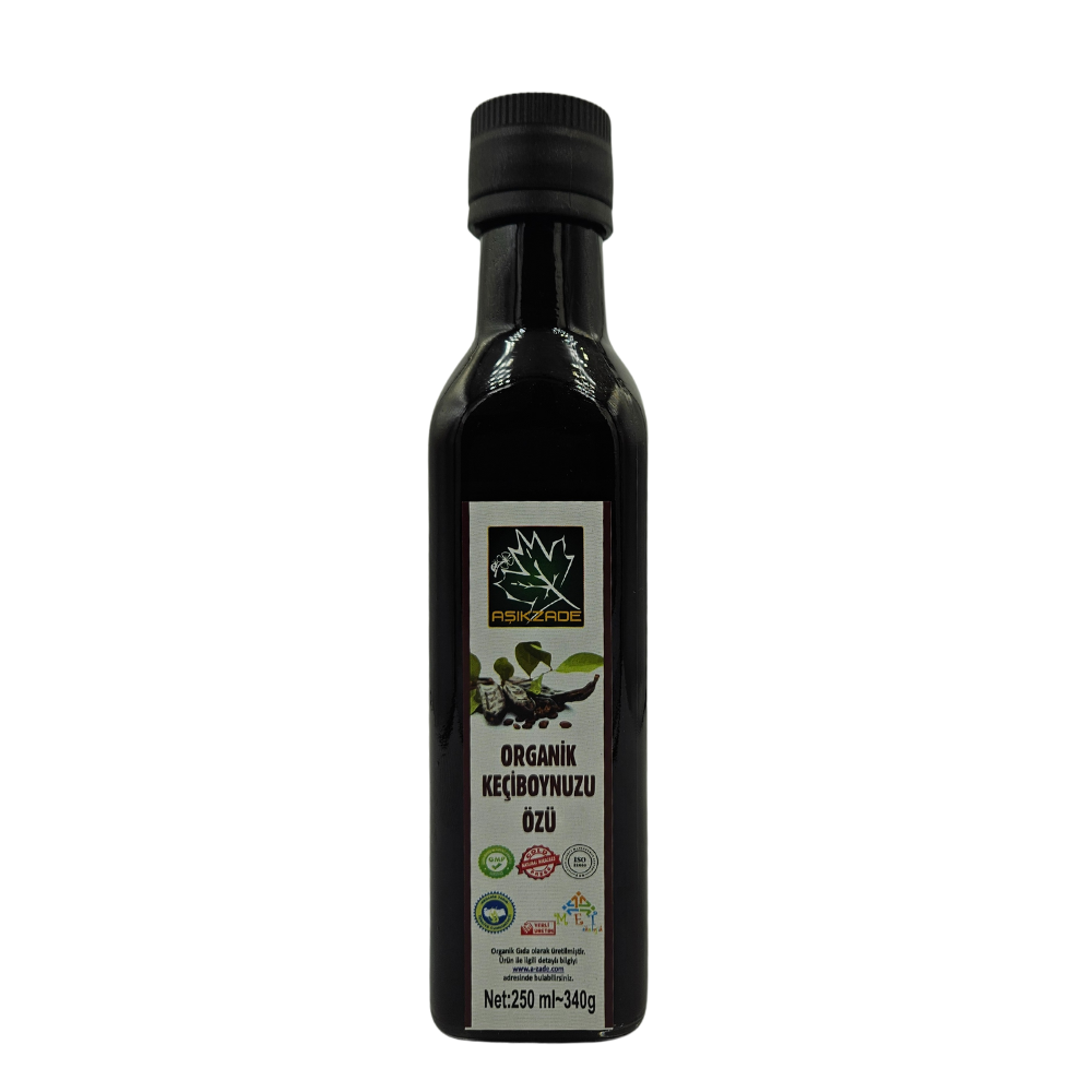 Aşıkzade Organik Keçiboynuzu Özü 250ml 340g