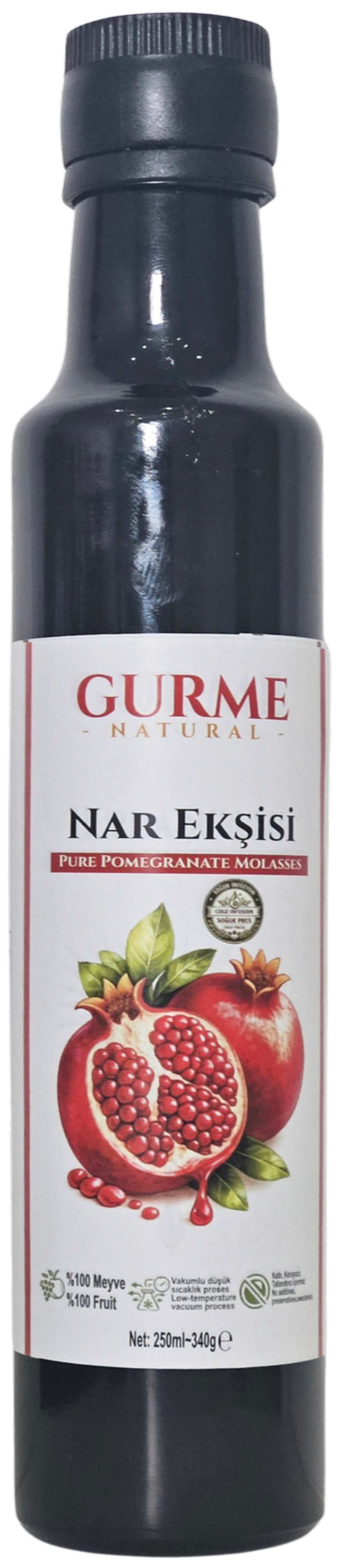 Gurme Natural 250 Ml Nar Ekşisi
