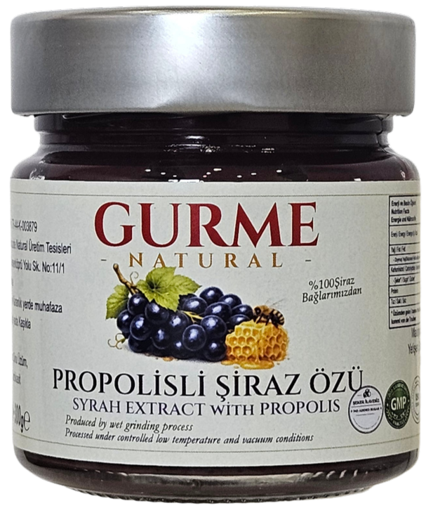 Gurme Natural 255 Ml Propolisli Şiraz Özü
