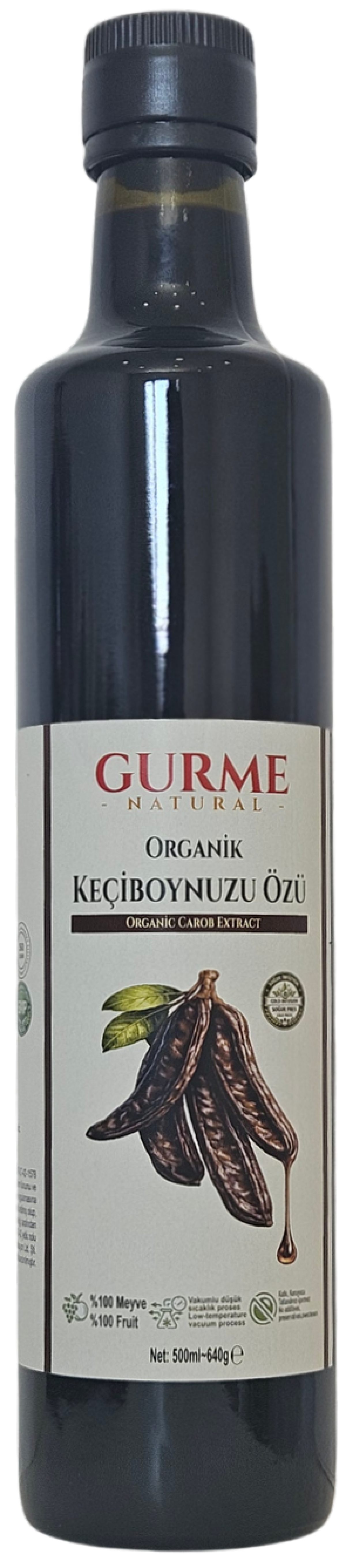 Gurme Natural 500 Ml Organik Keçiboynuzu Özü