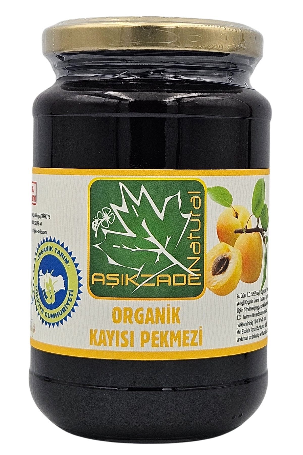 Aşıkzade Organik Kayısı Pekmezi 370ml 460g