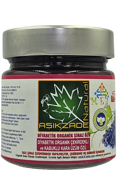 Aşıkzade Diyabetik Şiraz Özü 255ml 265g