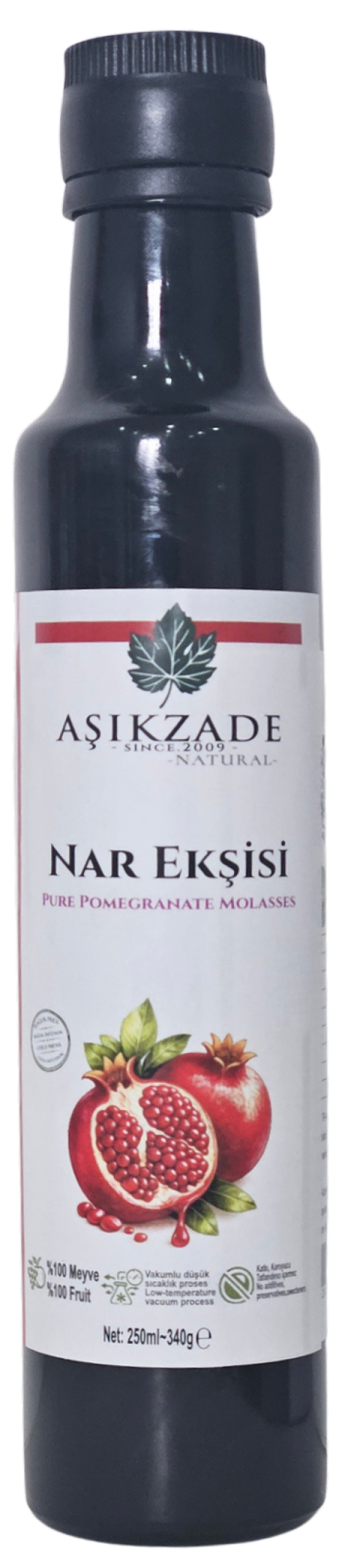 Aşıkzade Ekşi Nar Özü 250ml 340g