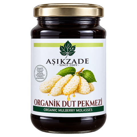 Aşıkzade Organik Dut Pekmezi 370 M 460g
