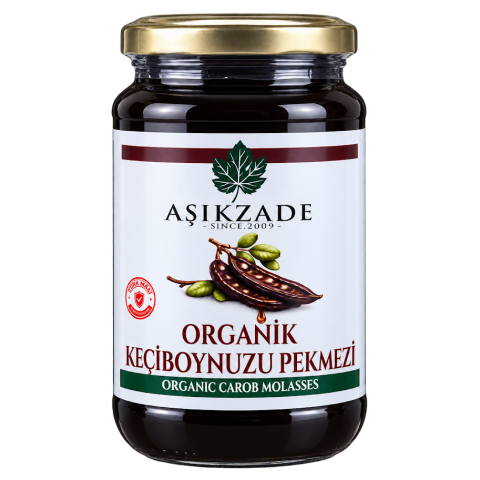 Aşıkzade Organik Harnup(keçiboynuzu) Pekmezi 370ml 460g