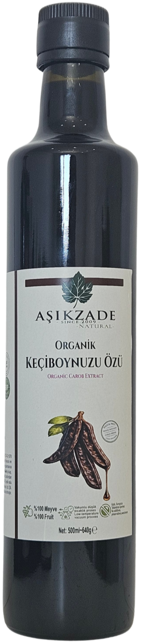 Aşıkzade Organik Keçiboynuzu Özü 500 Ml