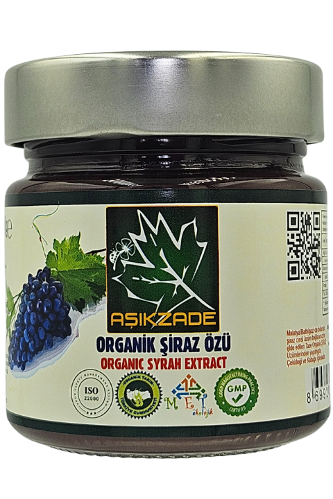 Aşıkzade Organik Şiraz özü 255ml 280 G