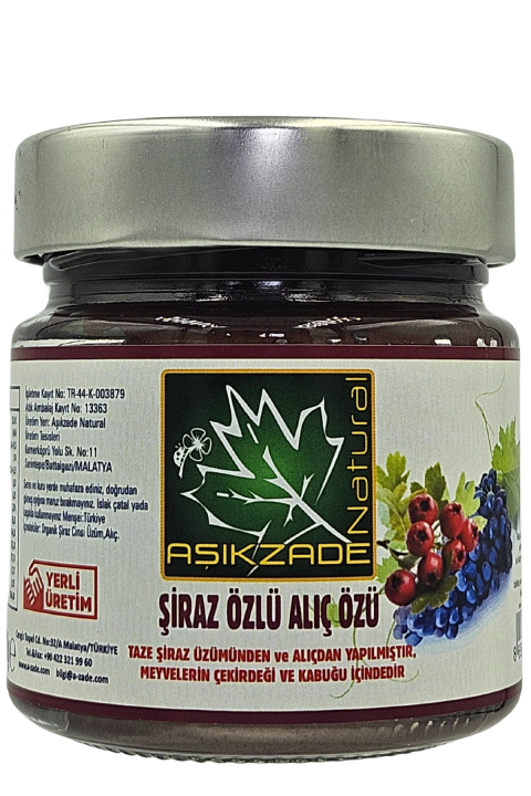 Aşıkzade Şiraz Özlü Alıç Özü 255ml 300 G