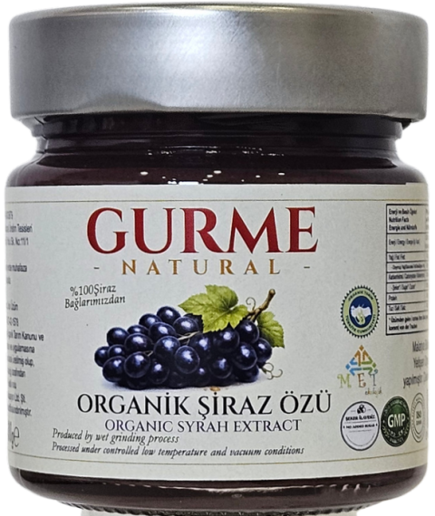 Gurme Natural 255 Ml Organik Şiraz Özü