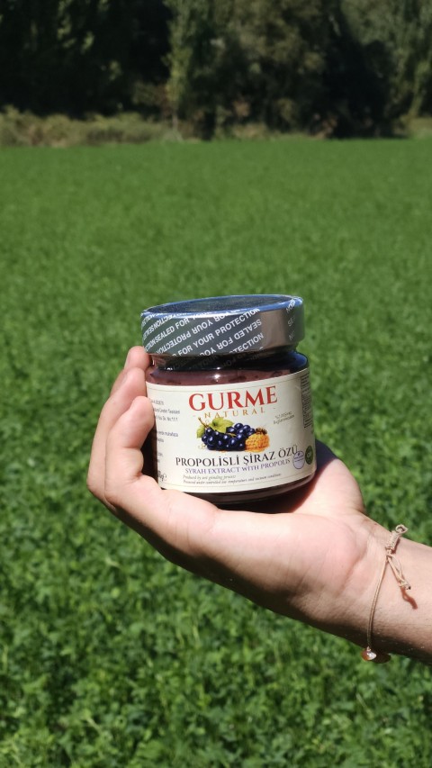 Gurme Natural 255 Ml Propolisli Şiraz Özü