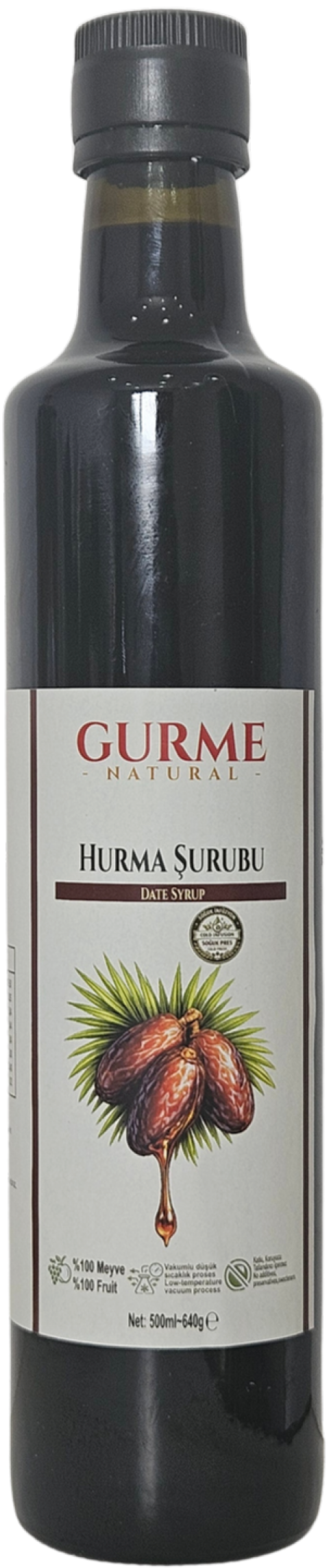 Gurme Natural 500 Ml Hurma Şurubu