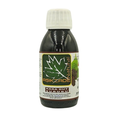 Aşıkzade Karadut(horum Dutu) Şurunbu 125 Ml